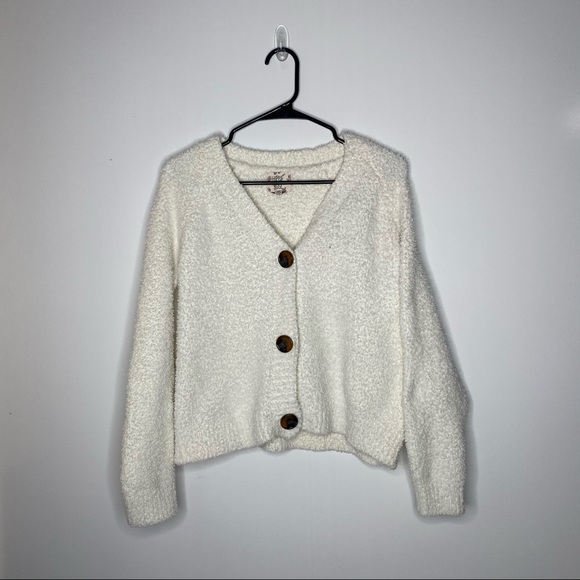 Hippie Rose Sherpa Cardigan - Picture 2 of 5